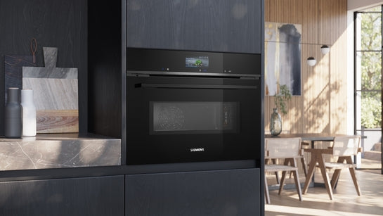 iQ700 60 x 45 cm Schwarz, Edelstahl CM776GKB1