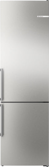 Serie 6 Freistehende Kühl-Gefrier-Kombination mit Gefrierbereich unten 203 x 60 cm Edelstahl KGN39AIAU