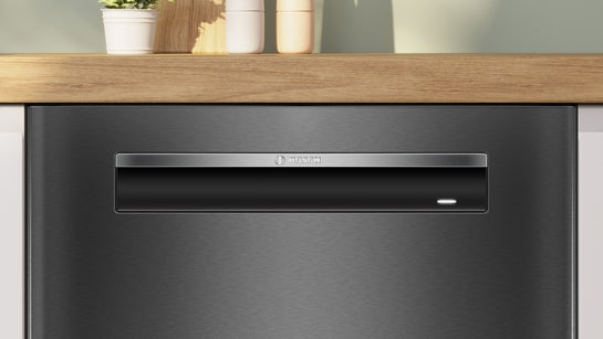 Serie 4 Unterbau-Geschirrspüler 60 cm Gebürsteter schwarzer Stahl mit Anti-Fingerprint SMP4ECC72S