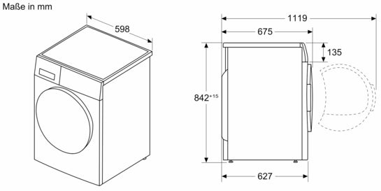 Serie 8 Wärmepumpentrockner 9 kg WRB247C40