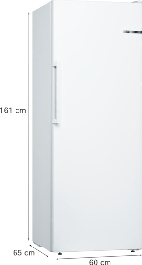 Serie 4 Freistehender Gefrierschrank 161 x 60 cm Weiß GSN29VWEP