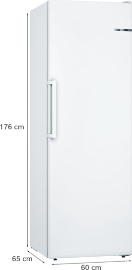 Serie 4 Freistehender Gefrierschrank 176 x 60 cm Weiß GSN33FWEV