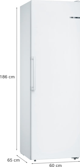 Serie 4 Freistehender Gefrierschrank 186 x 60 cm Weiß GSN36VWEP