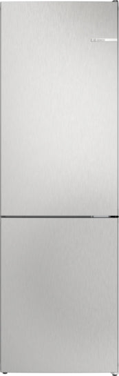 Serie 4 Freistehende Kühl-Gefrier-Kombination mit Gefrierbereich unten 186 x 60 cm Metall-Optik KGN362LAF
