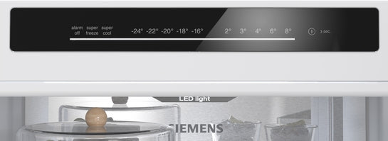 iQ300 Freistehende Kühl-Gefrier-Kombination mit Gefrierbereich unten 186 x 60 cm Weiß, Total noFrost KG36NVWCG