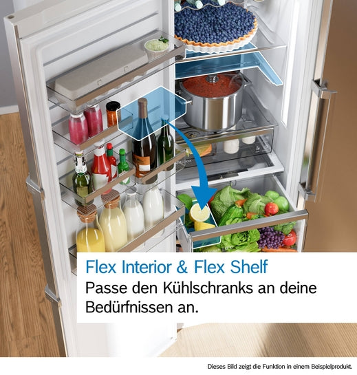 Serie 6 Freistehender Kühlschrank 186.2 x 59.5 cm Inox KSN36AICM