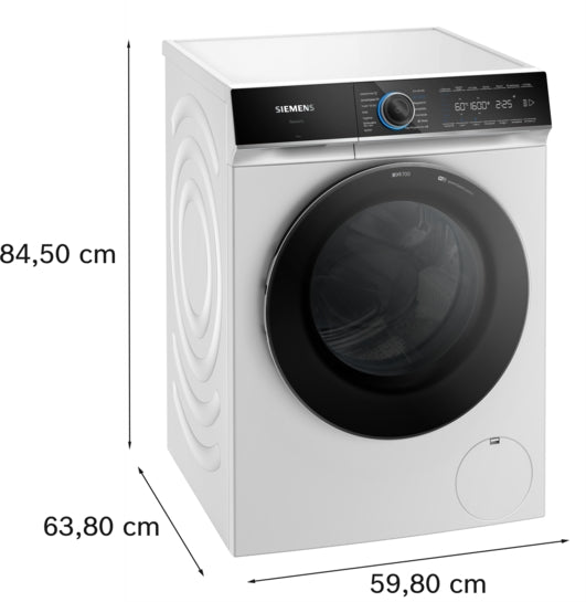 iQ700 Waschmaschine, Frontlader 10 kg max. 1600 U/min. WG56B2A42