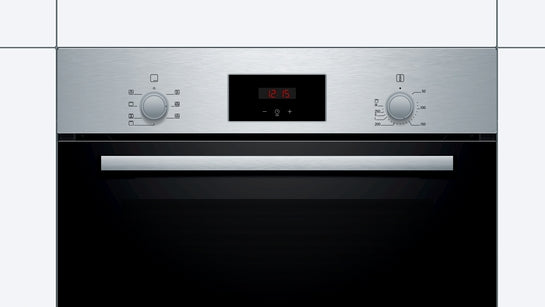 Serie 2 60 x 60 cm Edelstahl HBF133BR0