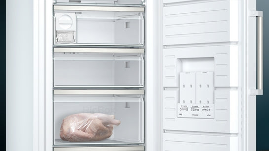 iQ500 Freistehender Gefrierschrank 161 x 70 cm Weiß GS51NAWCV