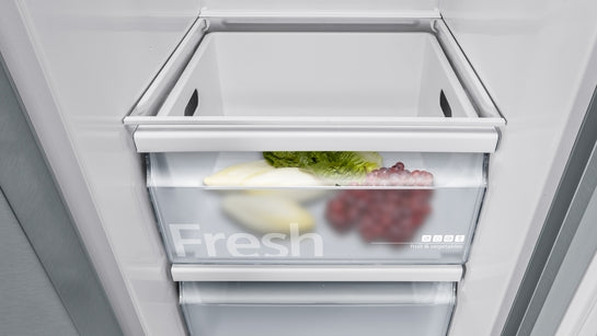 iQ500 Amerikanischer Side by Side 178.7 x 90.8 cm Edelstahl KA93GAIEP