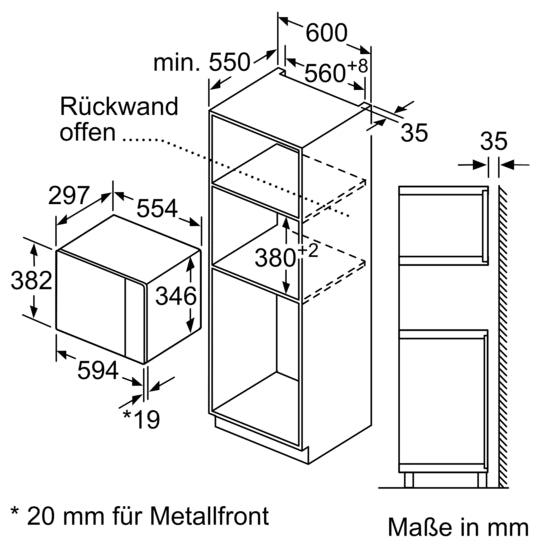 Serie 6 Edelstahl BFL524MS0