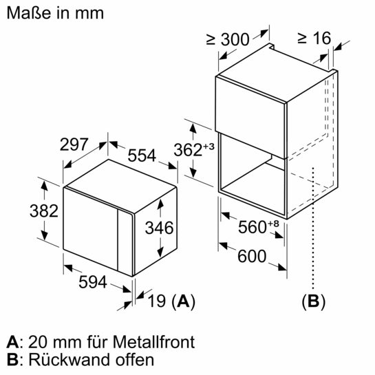 Serie 6 Edelstahl BFL524MS0