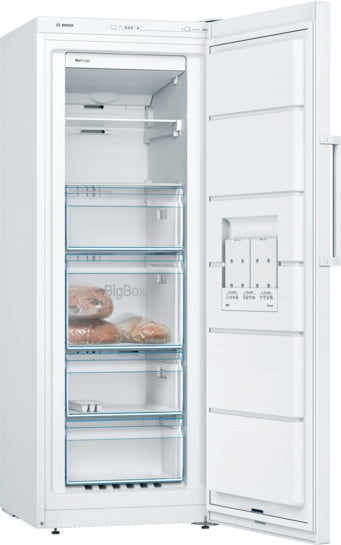 Serie 4 Freistehender Gefrierschrank 161 x 60 cm Weiß GSN29VWEP