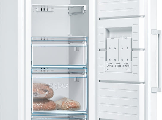 Serie 4 Freistehender Gefrierschrank 186 x 60 cm Weiß GSN36VWEP