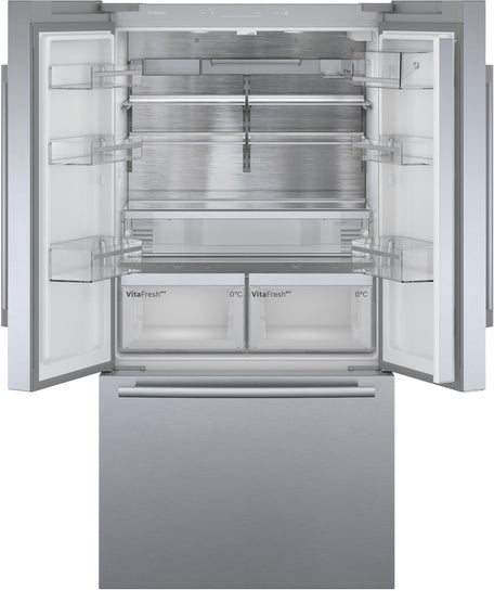Serie 8 Kühl-Gefrier-Kombination, mehrtürig 183 x 90.5 cm Edelstahl KFF96PIEP