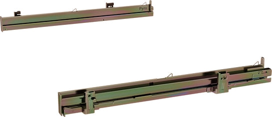 Clip-Vollauszug Edelstahl, Pyrolyse geeignet HZ638070