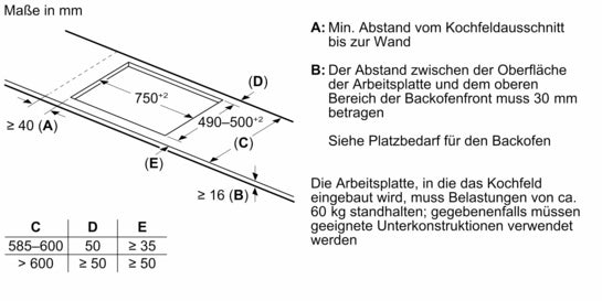 Serie 6 Induktionskochfeld 80 cm Mattschwarz, Rahmenlos aufliegend PVW81CHB1E