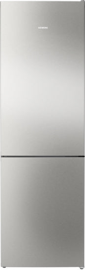 iQ300 Freistehende Kühl-Gefrier-Kombination mit Gefrierbereich unten 186 x 60 cm Gebürsteter Stahl AntiFingerprint, Total noFrost  KG36N2IBF