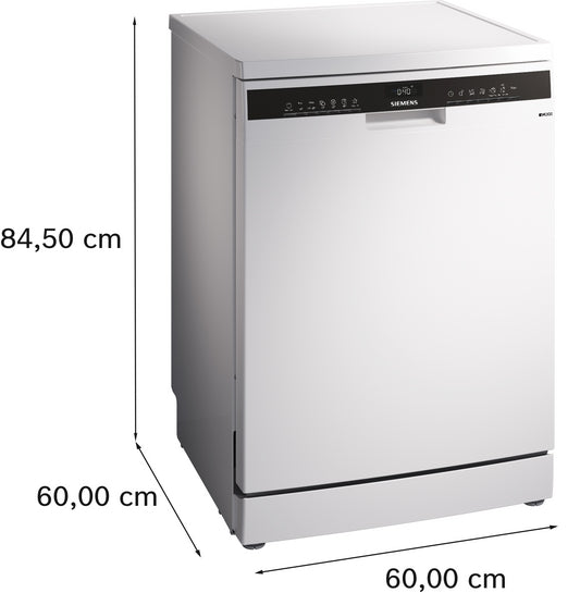 iQ300 Freistehender Geschirrspüler 60 cm Weiß SN23EW03ME