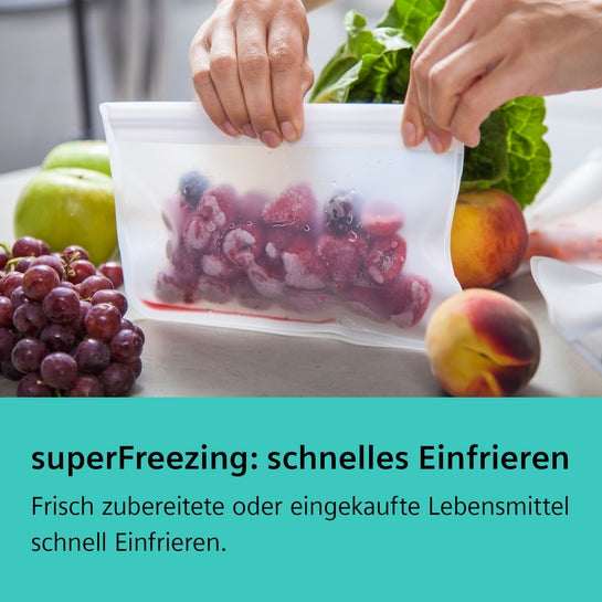 iQ300 Freistehende Kühl-Gefrier-Kombination mit Gefrierbereich unten 186 x 60 cm Gebürsteter Stahl AntiFingerprint, Total noFrost  KG36N2IBF
