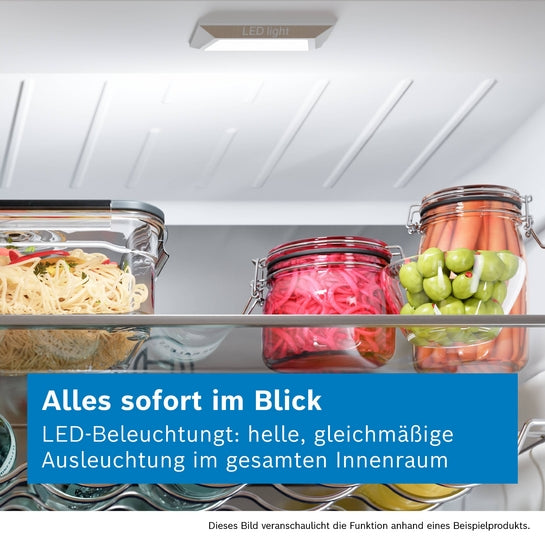 Serie 4 Freistehender Kühlschrank 186.2 x 59.5 cm Weiß KSN36VWDG
