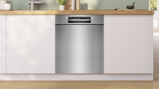 Serie 4 Unterbau-Geschirrspüler 60 cm Gebürsteter Stahl SMU4EVS08E