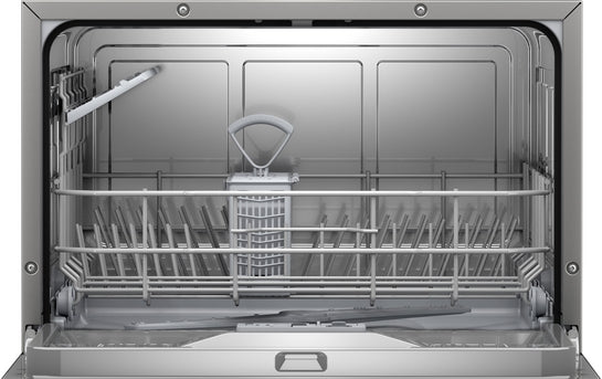 Serie 2 Freistehender Kompakt-Geschirrspüler 55 cm silber SKS2ITI00E