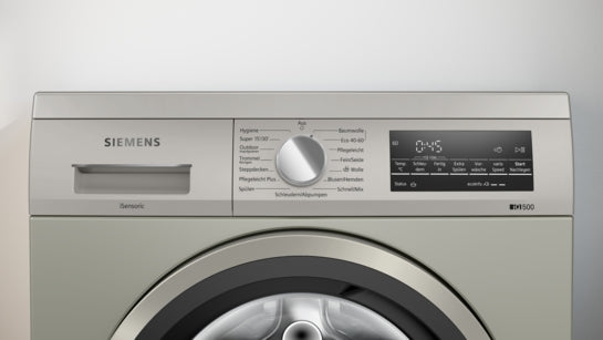 iQ500 Waschmaschine, unterbaufähig - Frontlader 9 kg max. 1400 U/min., Silber-inox WU14UTS8