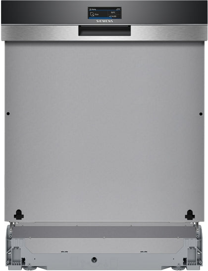 iQ700 Teilintegrierter Geschirrspüler 60 cm Gebürsteter Stahl SN57TS00CE