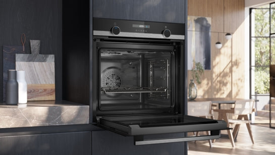 iQ500 Einbau-Backofen 60 x 60 cm Edelstahl HB517GBS3