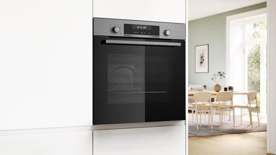 Serie 6 Einbau-Backofen 60 x 60 cm Edelstahl HBG578BS3