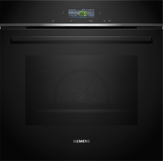 iQ700 Einbau-Backofen 60 x 60 cm Schwarz, Edelstahl HB772A1B1