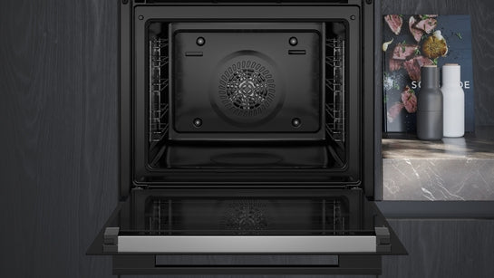 iQ700 Einbau-Backofen 60 x 60 cm Schwarz, Edelstahl HB772A1B1