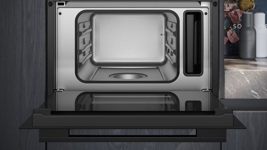 iQ700 Dampfgarer 60 x 45 cm Schwarz, Edelstahl CD714GXB1