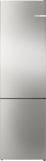 Serie 4 Freistehende Kühl-Gefrier-Kombination mit Gefrierbereich unten 203 x 60 cm Edelstahl KGN392I1F