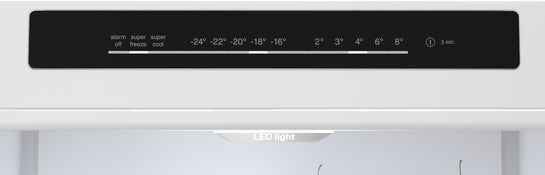 Serie 4 Freistehende Kühl-Gefrier-Kombination mit Gefrierbereich unten 203 x 60 cm Gebürsteter schwarzer Stahl AntiFingerprint KGN39VXAU