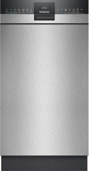 iQ300 Unterbau-Geschirrspüler 45 cm Gebürsteter Stahl SR43ES25ME