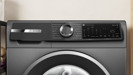 Serie 6 Waschtrockner 10.5 kg /6 kg max. 1400 U/min., Grau WNG2244R