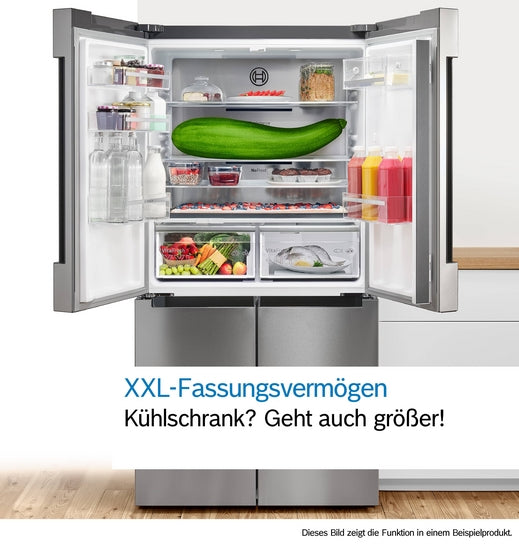 Serie 8 Kühl-Gefrier-Kombination, mehrtürig 183 x 90.5 cm Edelstahl KFF96PIEP