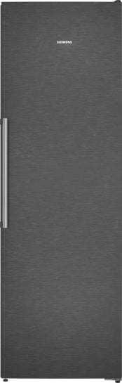 iQ500 Freistehender Gefrierschrank 186.2 x 59.5 cm Gebürsteter schwarzer Stahl AntiFingerprint GS36NAXCG