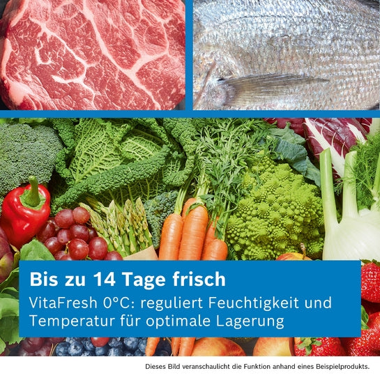 Serie 4 Freistehender Kühlschrank 186.2 x 59.5 cm Weiß KSN36VWDG
