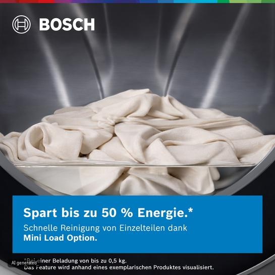 Serie 8 Waschmaschine, Frontlader 10 kg max. 1600 U/min., Silber-inox WGB2560X1