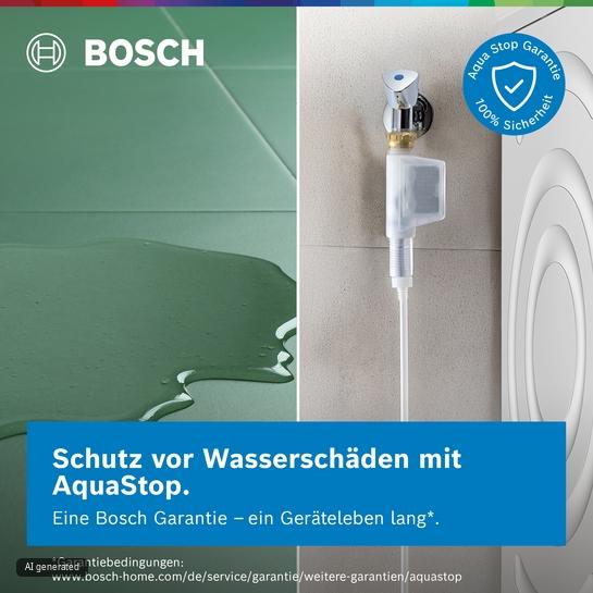 Serie 8 Waschmaschine, Frontlader 10 kg max. 1600 U/min., Silber-inox WGB2560X1