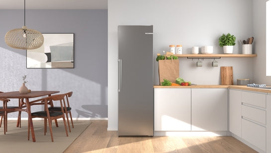 Serie 6 Freistehender Gefrierschrank 186.2 x 59.5 cm Inox GSN36AICM
