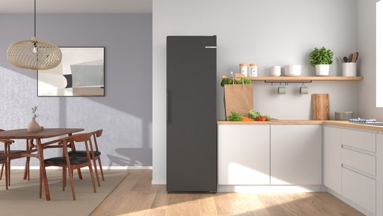 Serie 4 Freistehender Gefrierschrank 186.2 x 59.5 cm Grau GSN36VCCG