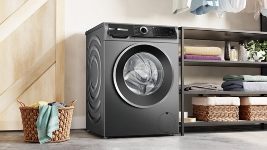 Serie 6 Waschtrockner 10.5 kg /6 kg max. 1400 U/min., Grau WNG2244R