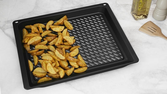 Air Fry & Grillblech 34 x 455 x 375 mm spülmaschinengeeignet HZ629070