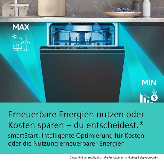 iQ500 Vollintegrierter Geschirrspüler 60 cm varioScharnier für besondere Einbausituationen SN95EX16CE