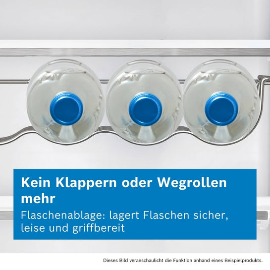 Serie 4 Freistehende Kühl-Gefrier-Kombination mit Gefrierbereich unten 203 x 60 cm Gebürsteter Stahl KGN392I2F