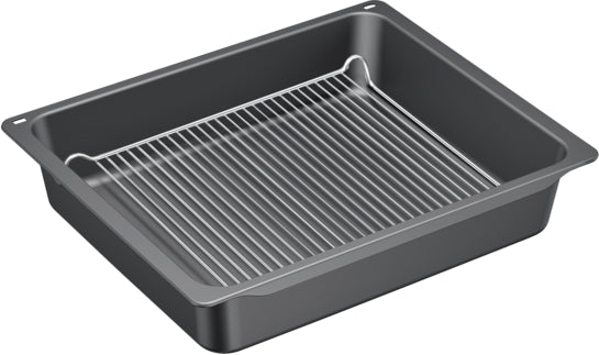 Profipfanne mit Rost 81 x 455 x 375 mm 10 l, spülmaschinengeeignet HZ633070